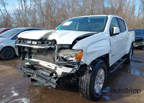 2015 GMC Canyon Sle from USA, damaged, VIN 1GTG6BE30F1214985